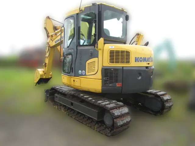 KOMATSU PC78US-8 - 26500, tampak samping kanan