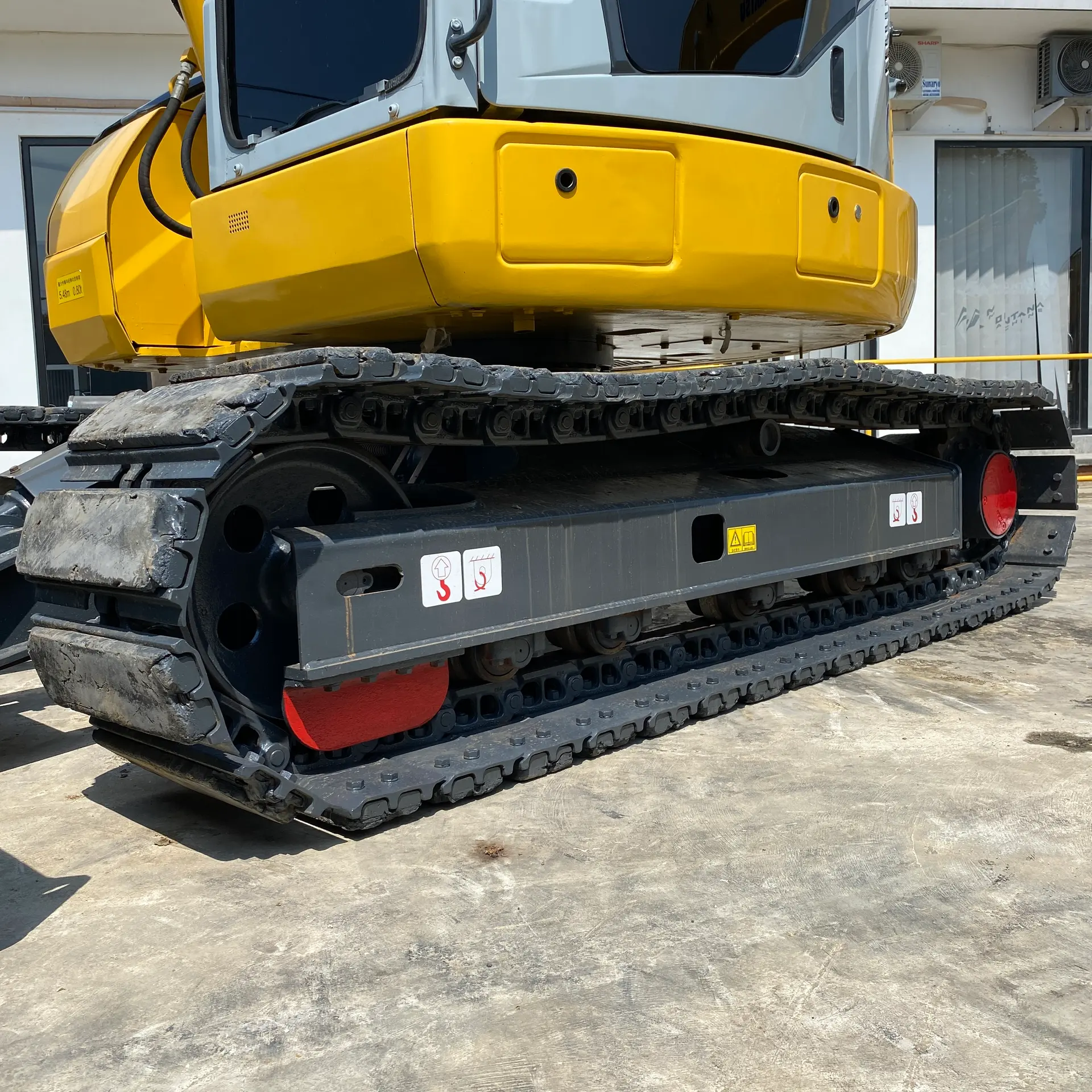KOMATSU PC78US-6N0 - 12436, undercarriage