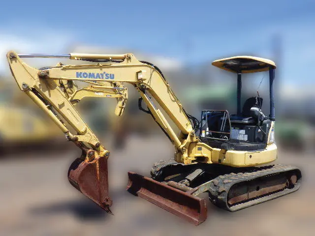 KOMATSU PC40MR-3 - 19429, left side view