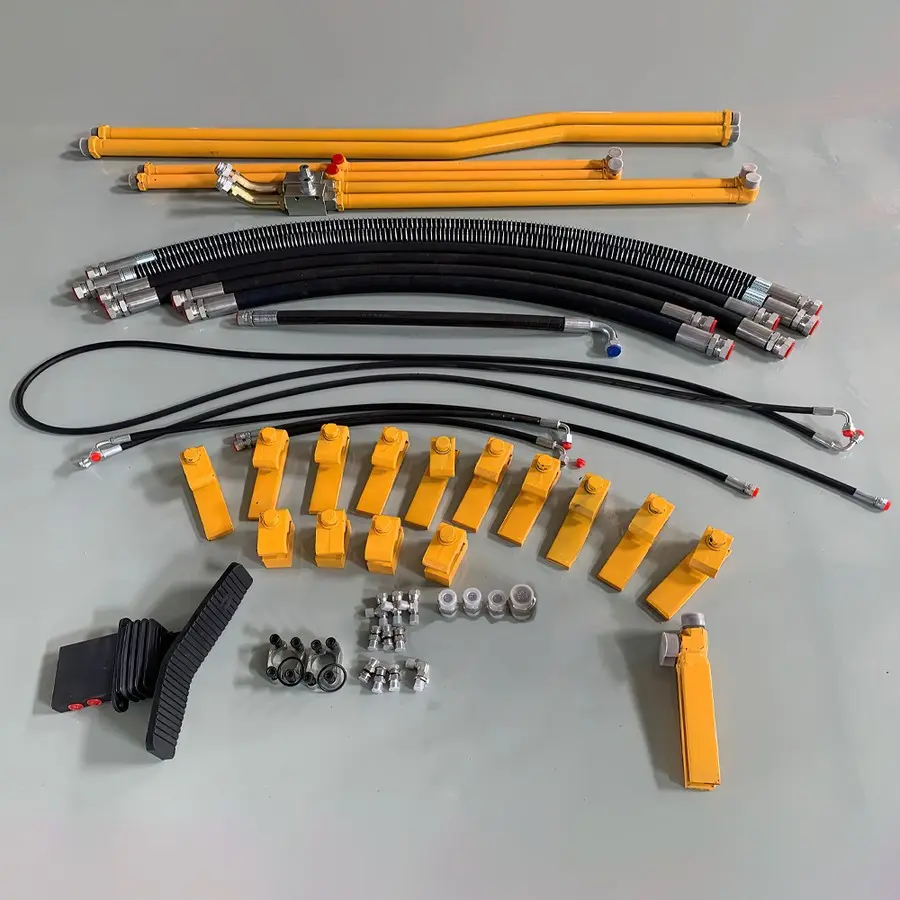 PIPINGKIT BREAKER 4-9 TON, tampak depan keseluruhan unit