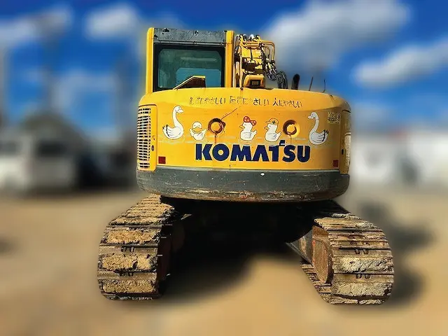 KOMATSU PC128US-8 - 26794, tampak belakang