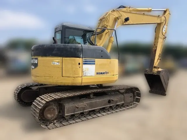 KOMATSU PC138US-2E1 - 6380, tampak samping kiri
