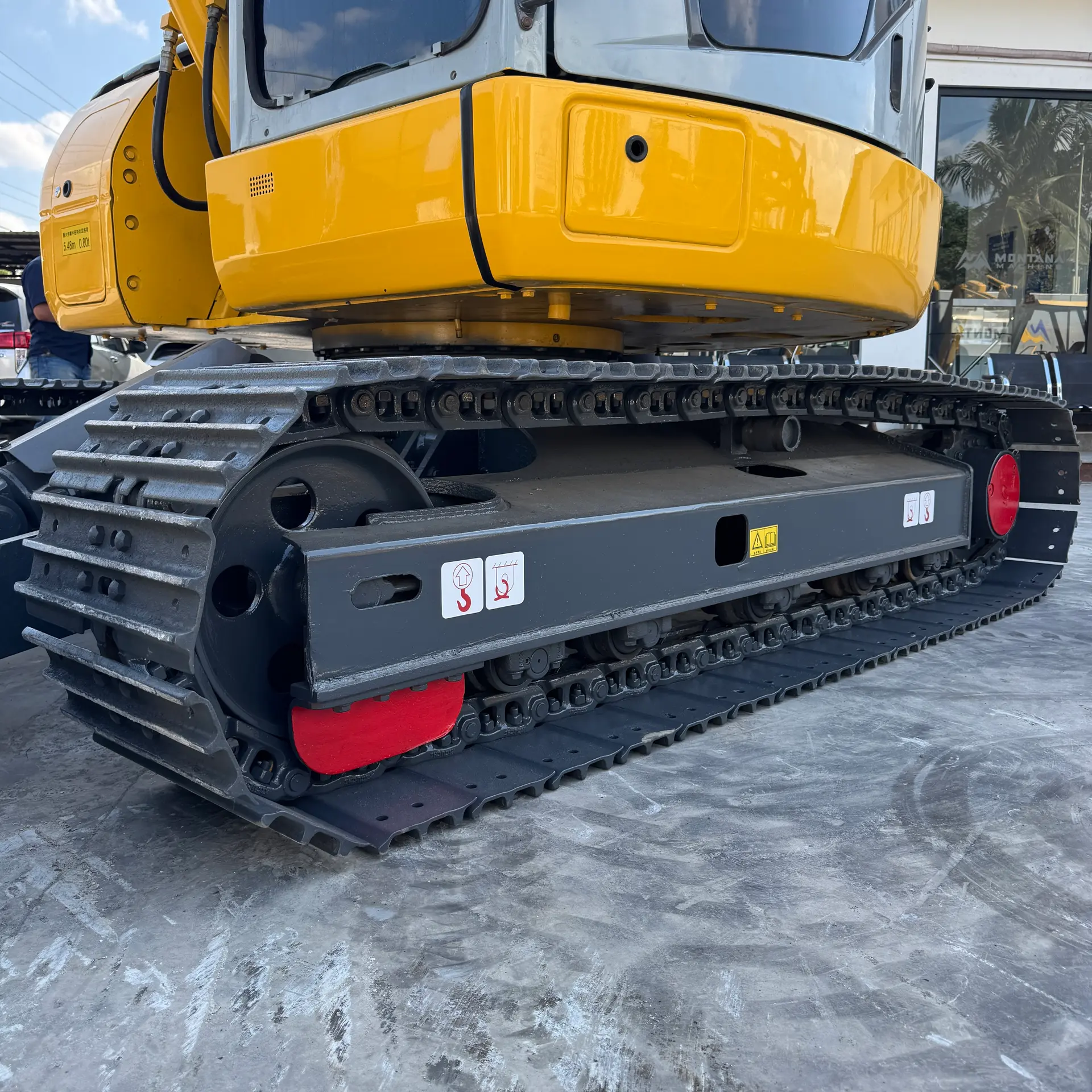 KOMATSU PC78US-6E0 - 5929, undercarriage