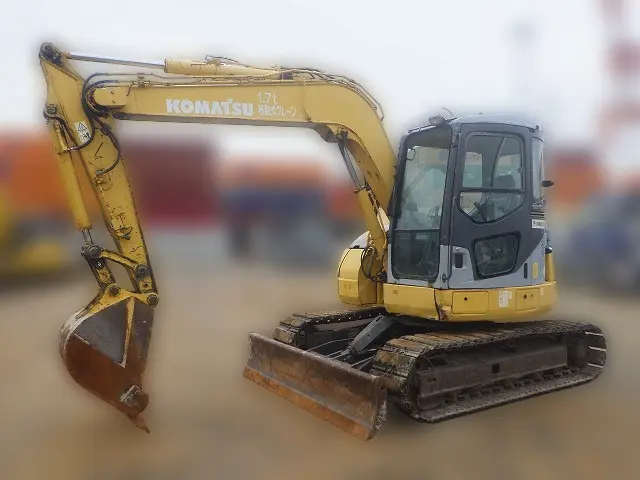 KOMATSU PC78US-6N0 - 6886, right side view