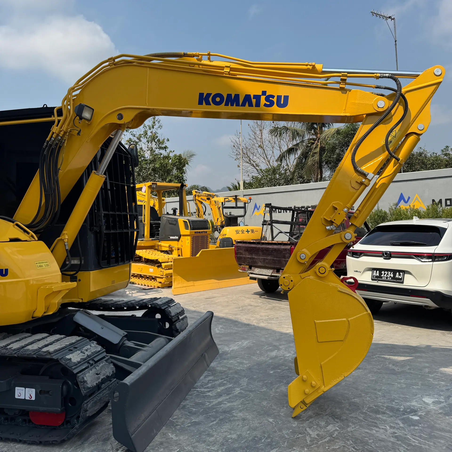 KOMATSU PC78US-10 - 32429, hydraulics
