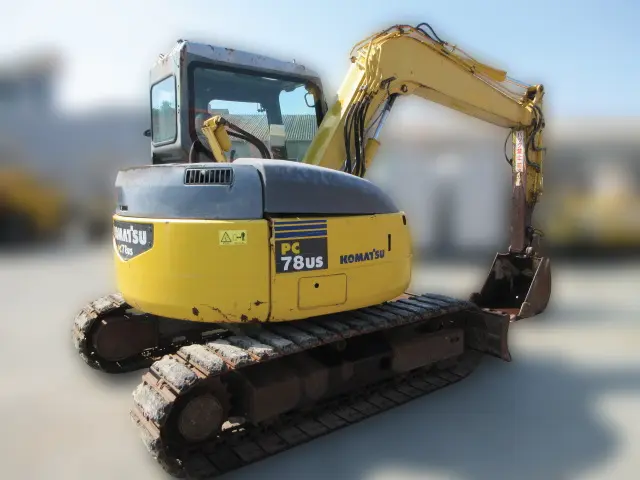 KOMATSU PC78US-6N0 - 12491, left side view