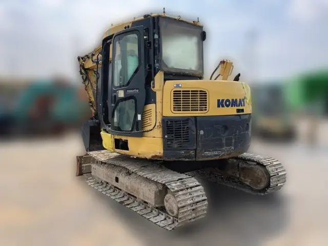 KOMATSU PC78US-8 - 26631, rear view