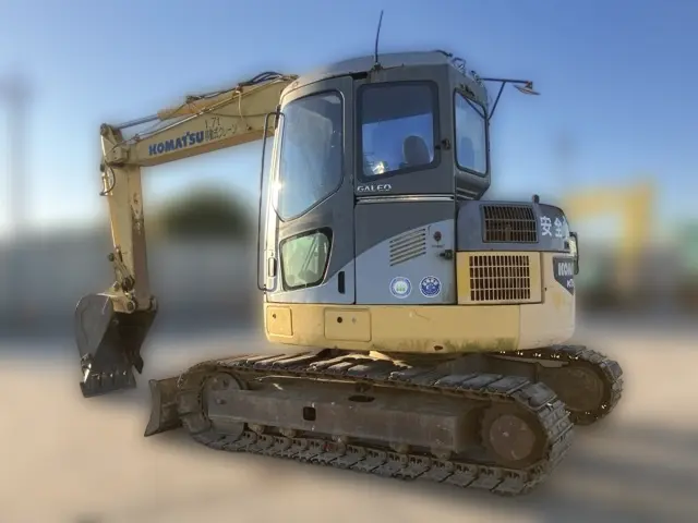 KOMATSU PC78US-6N0 - 8728, rear view