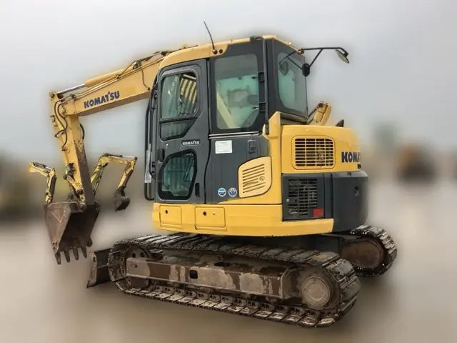KOMATSU PC78US-8 - 28054, left side view