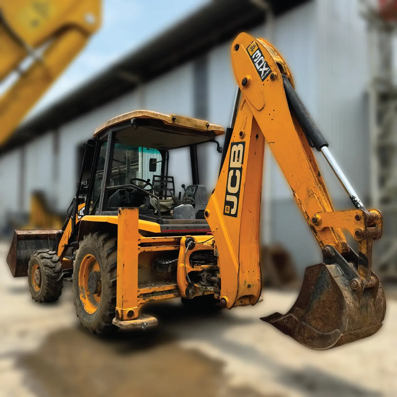 JCB 3DX - HAR3DXLSUTM2975074, rear view