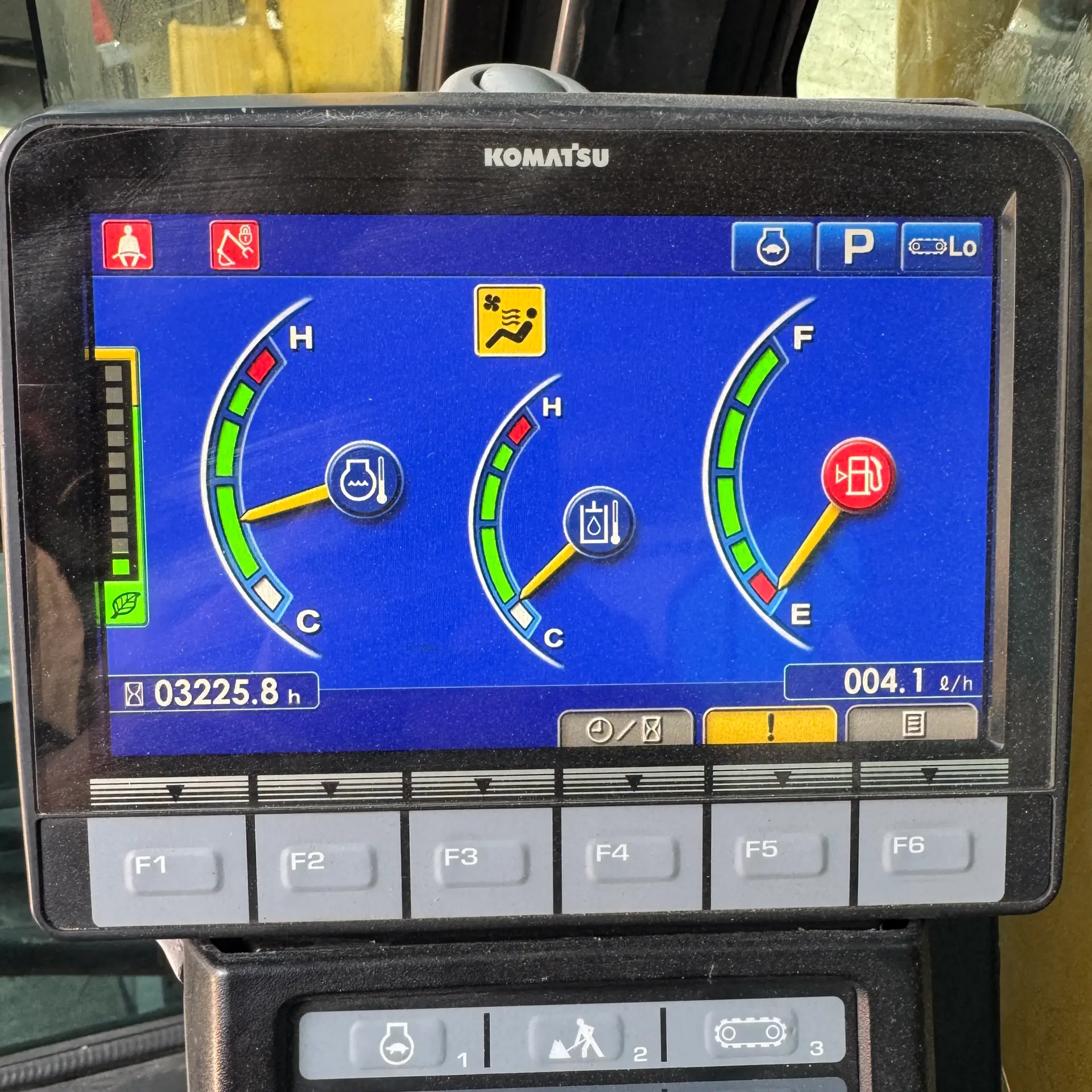 KOMATSU PC78US-10 - 32429, cabin & unit monitor