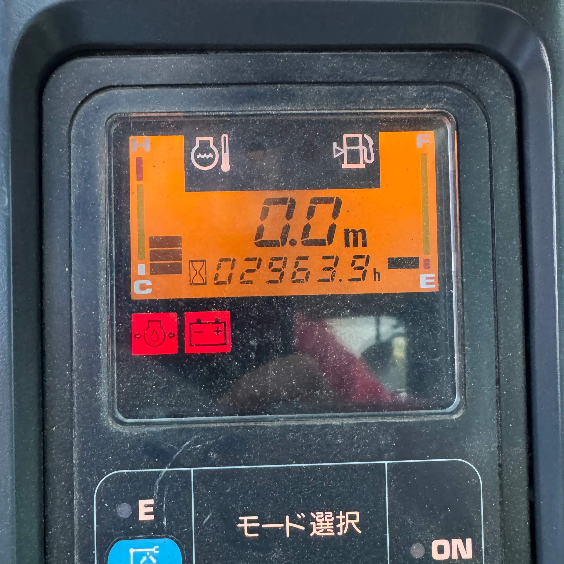 KOMATSU PC78UU-6E0 - 25767, cabin & unit monitor