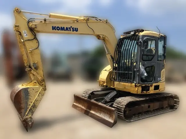 KOMATSU PC78US-8 - KMTPC213L01015981, tampak samping kanan