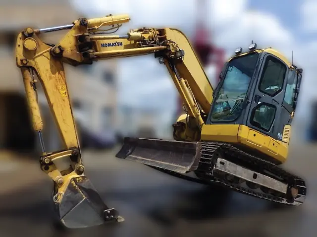 KOMATSU PC78UU-8 - 23484, right side view