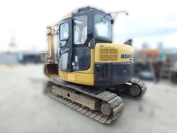KOMATSU PC78US-8 28829, tampak belakang