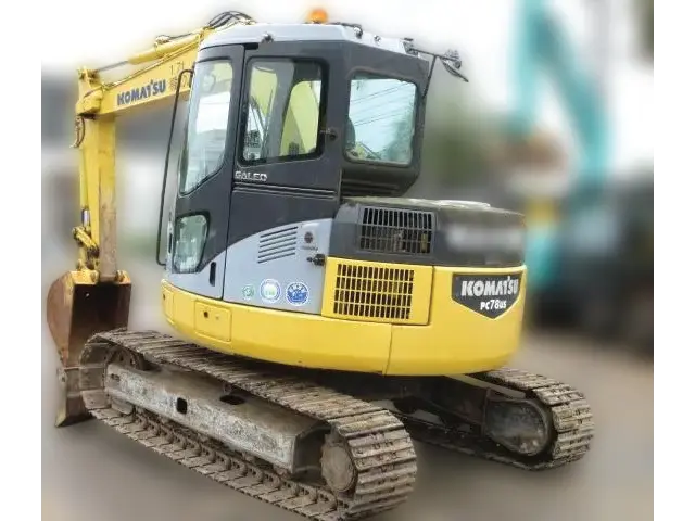 KOMATSU PC78US-6N0 - 11574, rear view