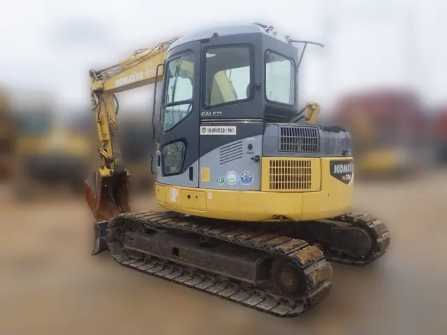 KOMATSU PC78US-6N0 - 6886, left side view