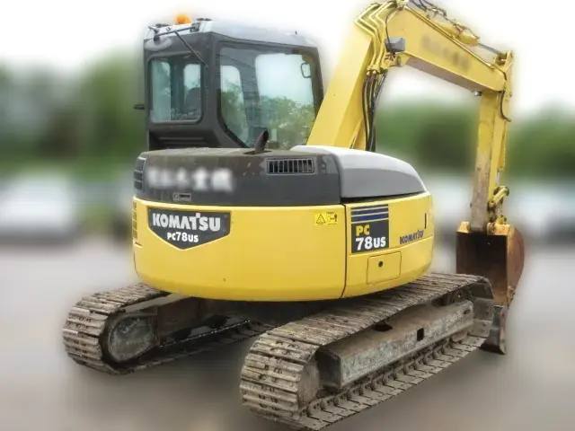 KOMATSU PC78US-6N0 - 11574, left side view