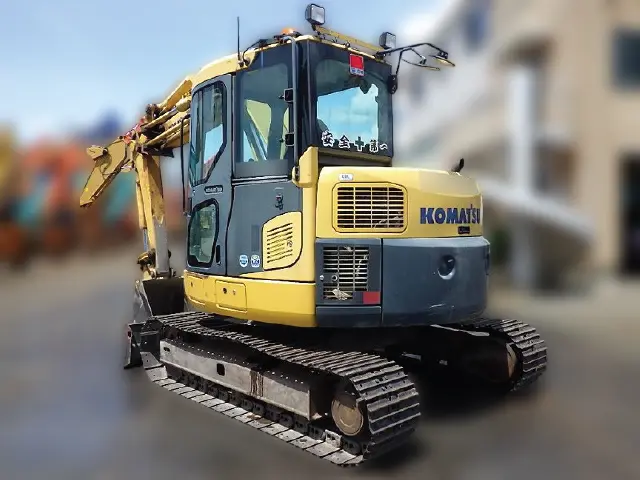 KOMATSU PC78UU-8 - 23484, left side view