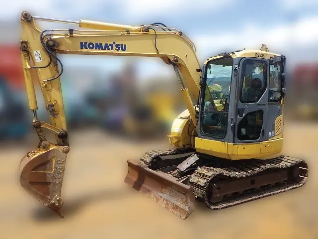 KOMATSU PC78US-8 - 15083, tampak depan keseluruhan unit