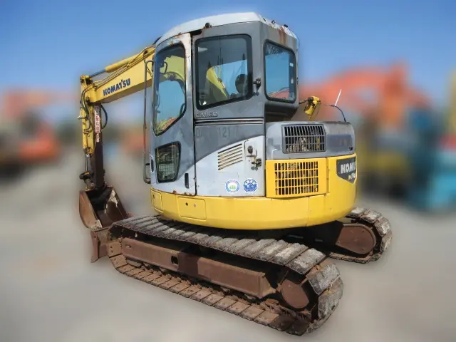 KOMATSU PC78US-6N0 - 12491, rear view