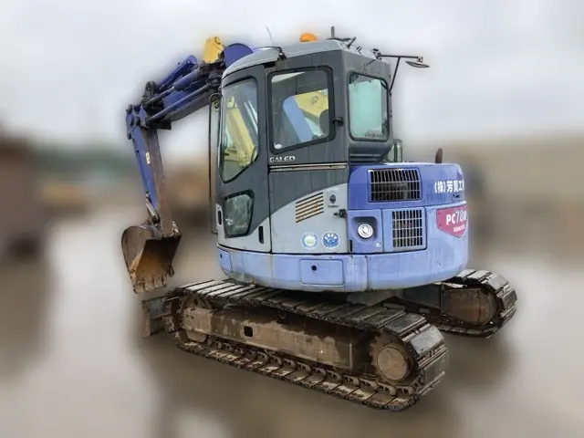 KOMATSU PC78UU-6E0 - 25387, tampak belakang