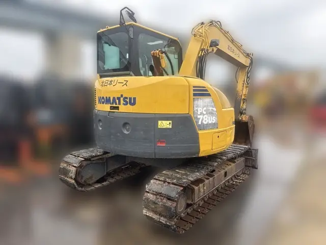 KOMATSU PC78US-8 - 15096, tampak samping kiri