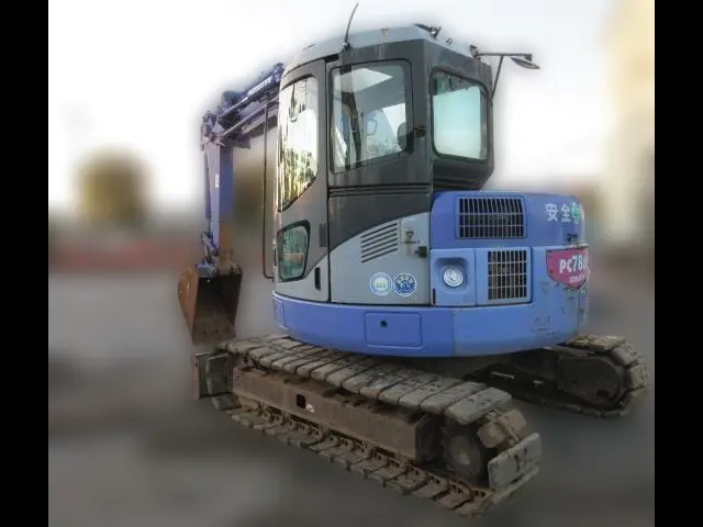 KOMATSU PC78UU-6 - 22532, tampak belakang