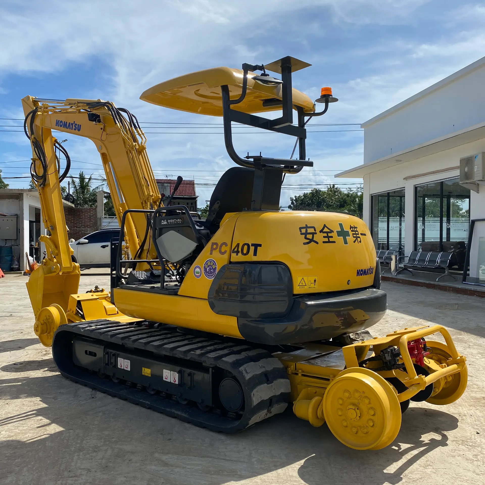 KOMATSU PC40T-7 - 24532, detail kerusakan / temuan inspeksi