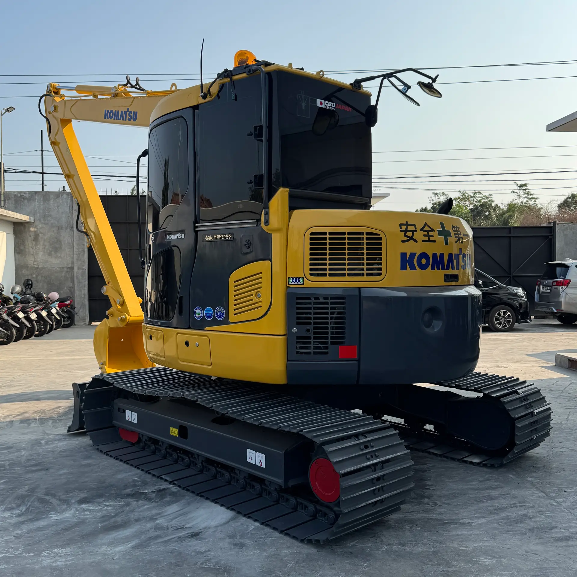 KOMATSU PC78US-8 - 16870, lembar inspeksi unit