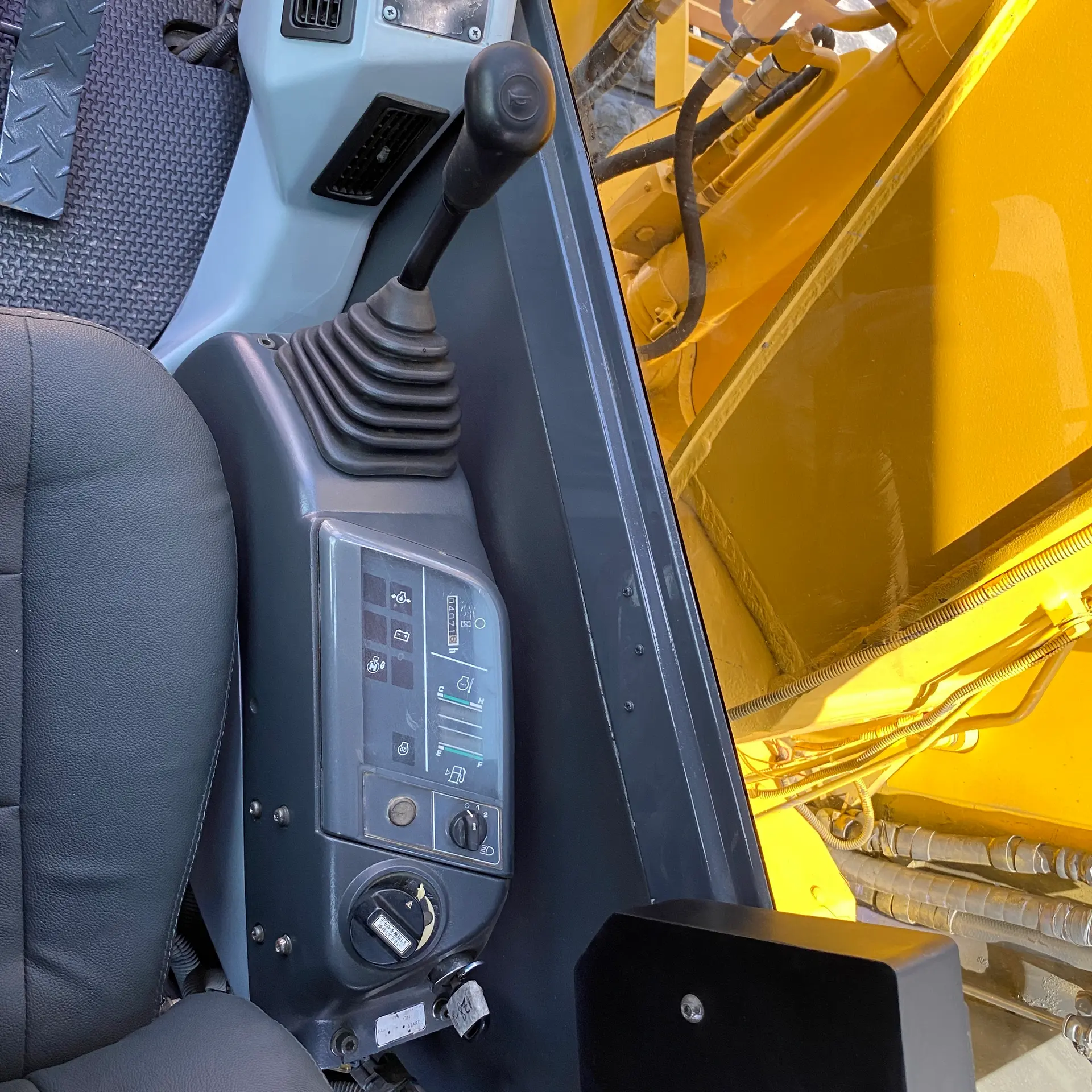 KOMATSU PC128US-2 - 5018, detail kerusakan / temuan inspeksi