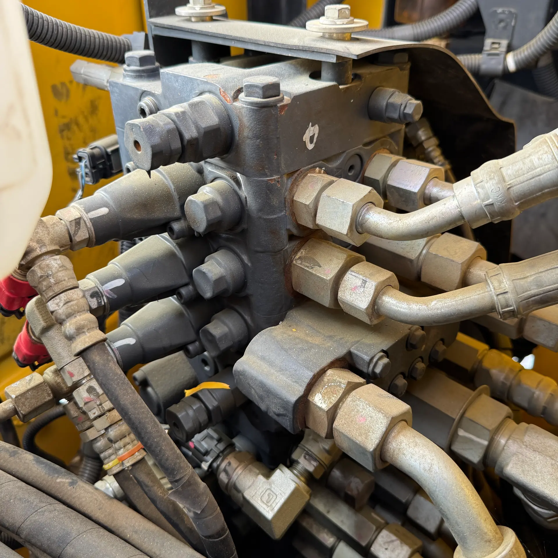 KOMATSU PC78UU-8 - 16870, detail kerusakan / temuan inspeksi