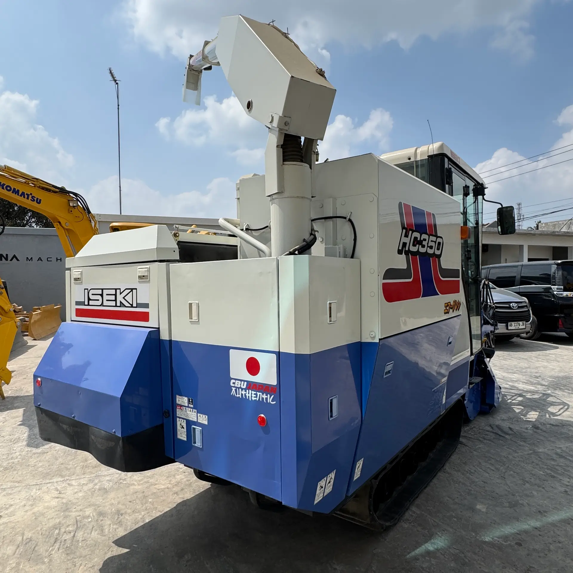 ISEKI HC350G-CR - 100280, lembar inspeksi unit