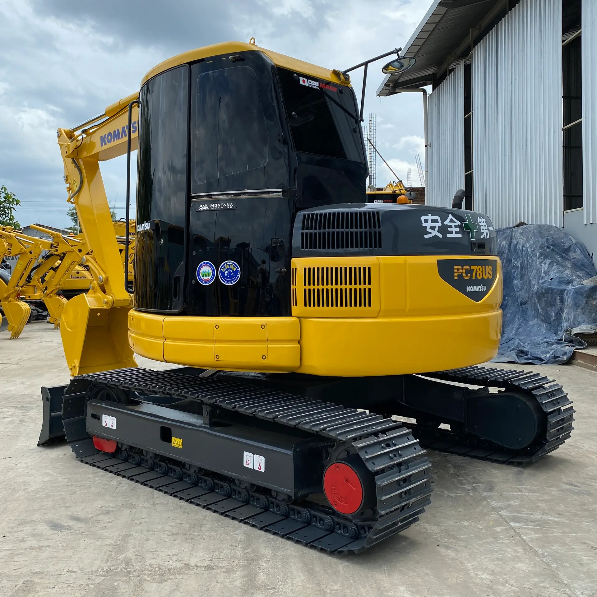 KOMATSU PC78US-5 - 1150, unit inspection sheet