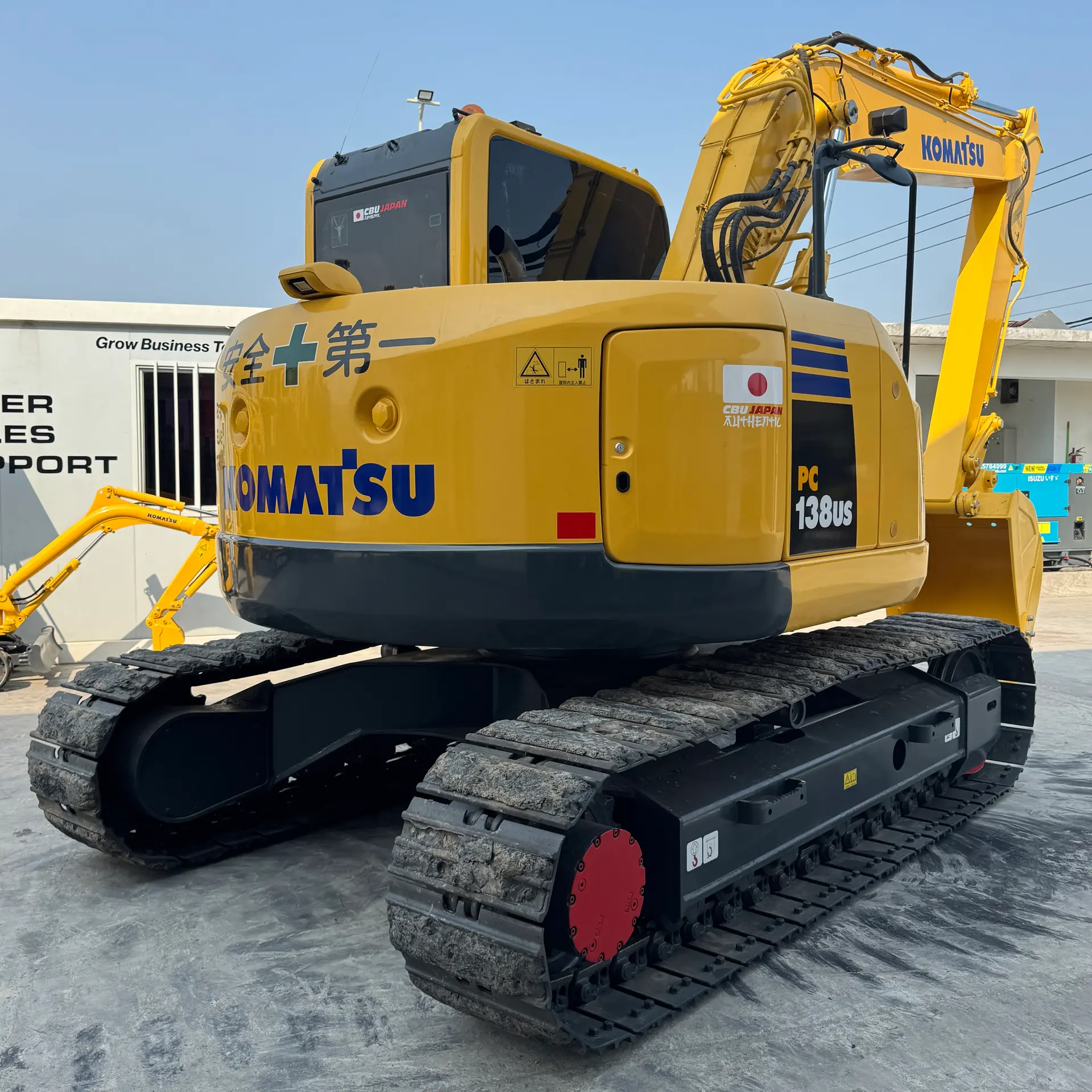 KOMATSU PC138US-8 - 29072, lembar inspeksi unit