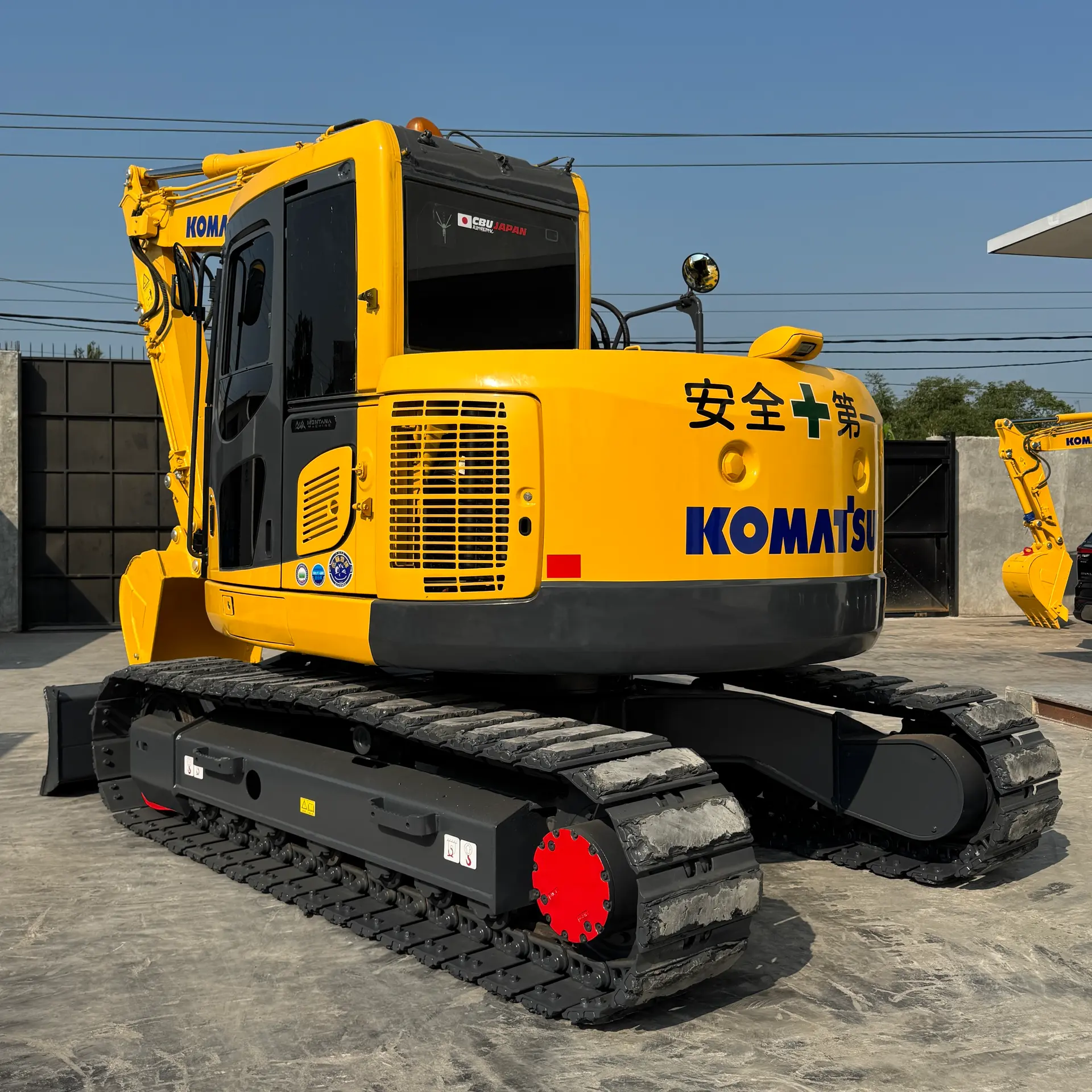 KOMATSU PC128US-8 - 23743, detail kerusakan / temuan inspeksi