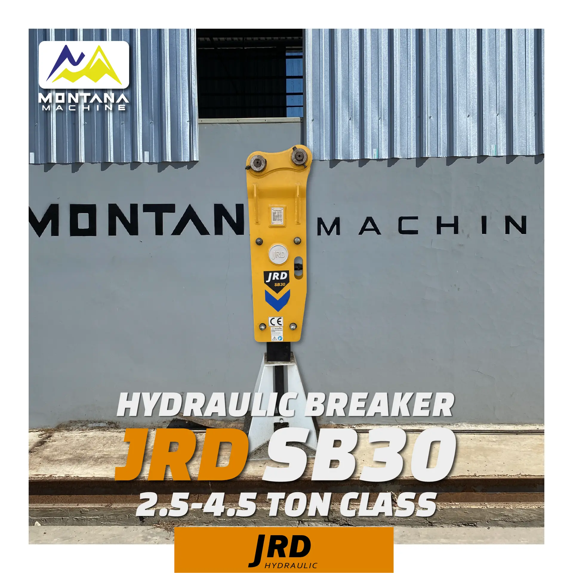 HYDRAULIC BREAKER JRD SB30, photo 1 of 3