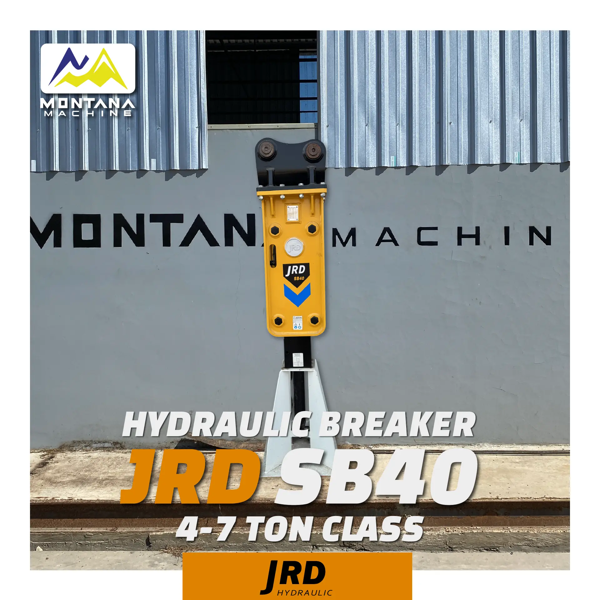 HYDRAULIC BREAKER JRD SB40, photo 1 of 3