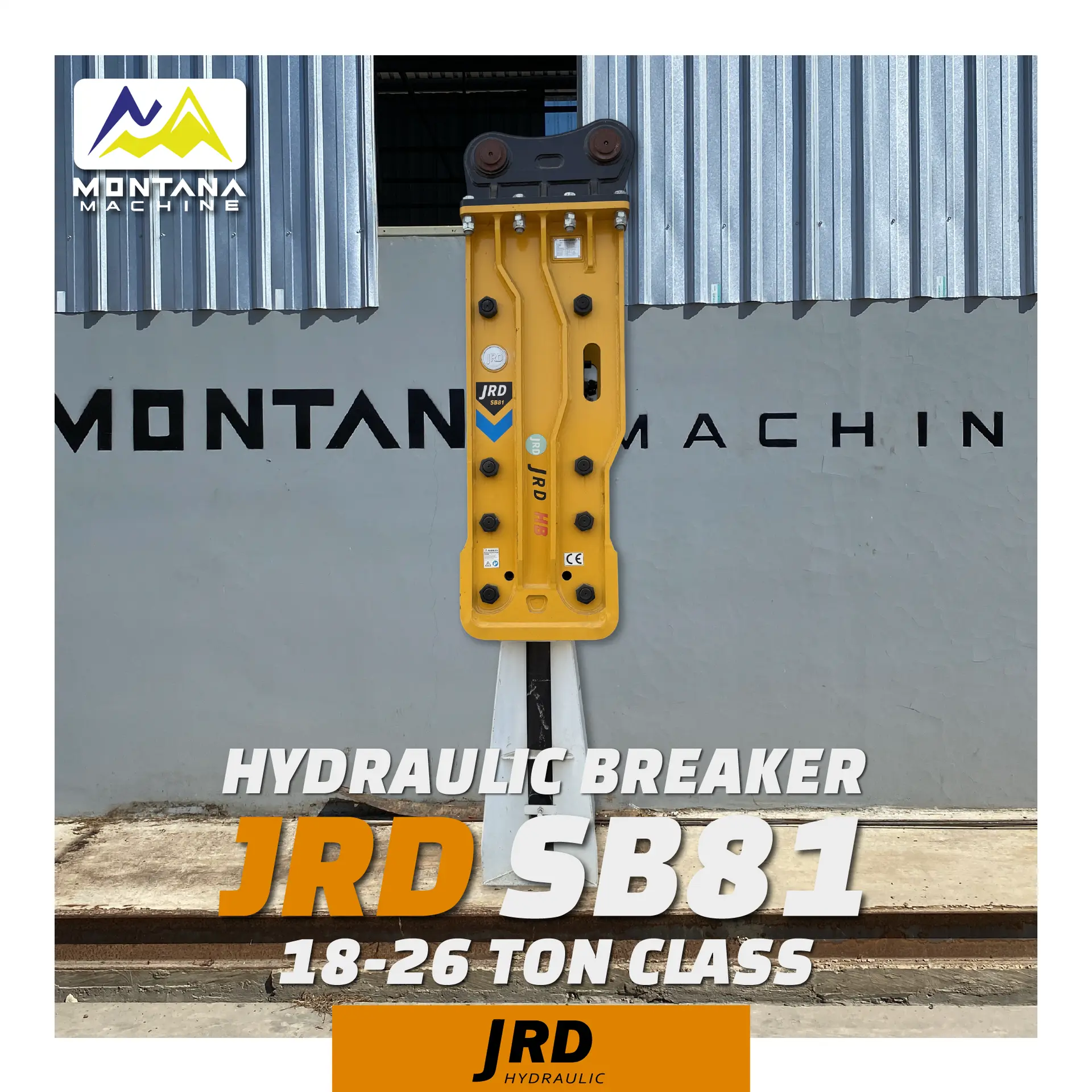 HYDRAULIC BREAKER JRD SB81, photo 1 of 3