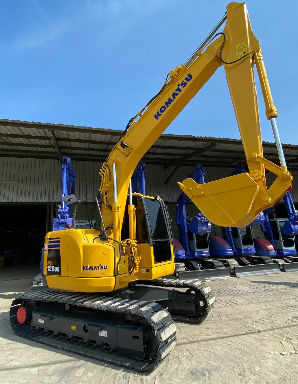 KOMATSU PC128US-8 - 21221, foto 1 dari 27