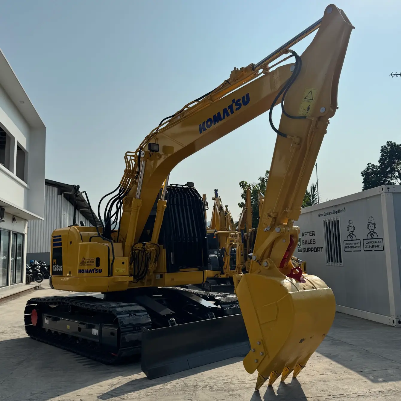 KOMATSU PC128US-8 - 23743, foto 1 dari 25