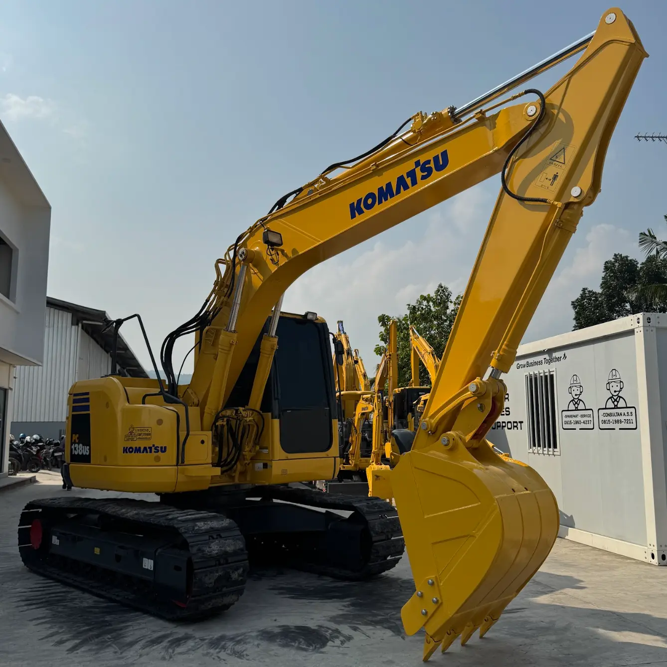 KOMATSU PC138US-8 - 29072, foto 1 dari 25