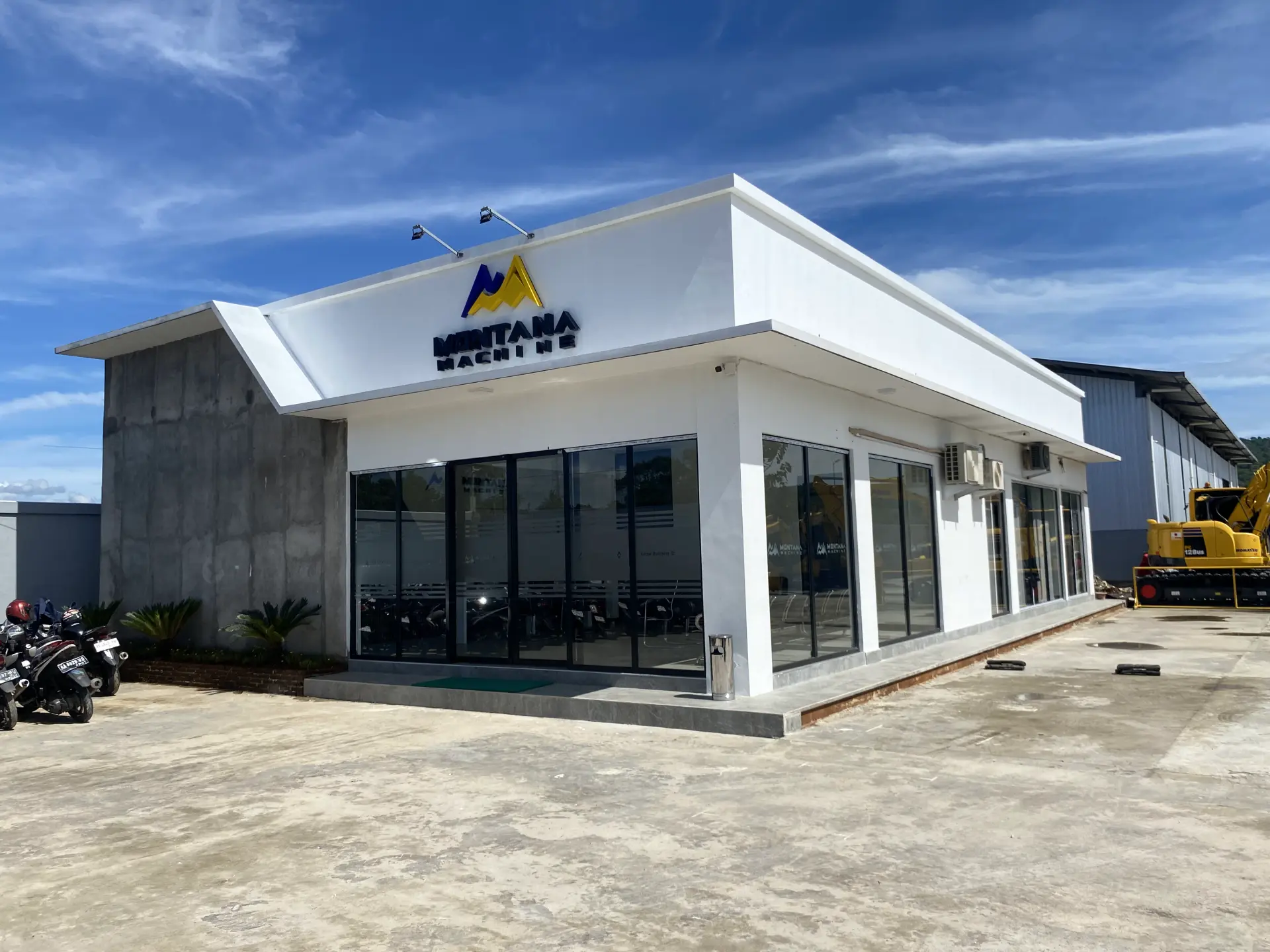 The Montana Machine office in Kebumen, Central Java