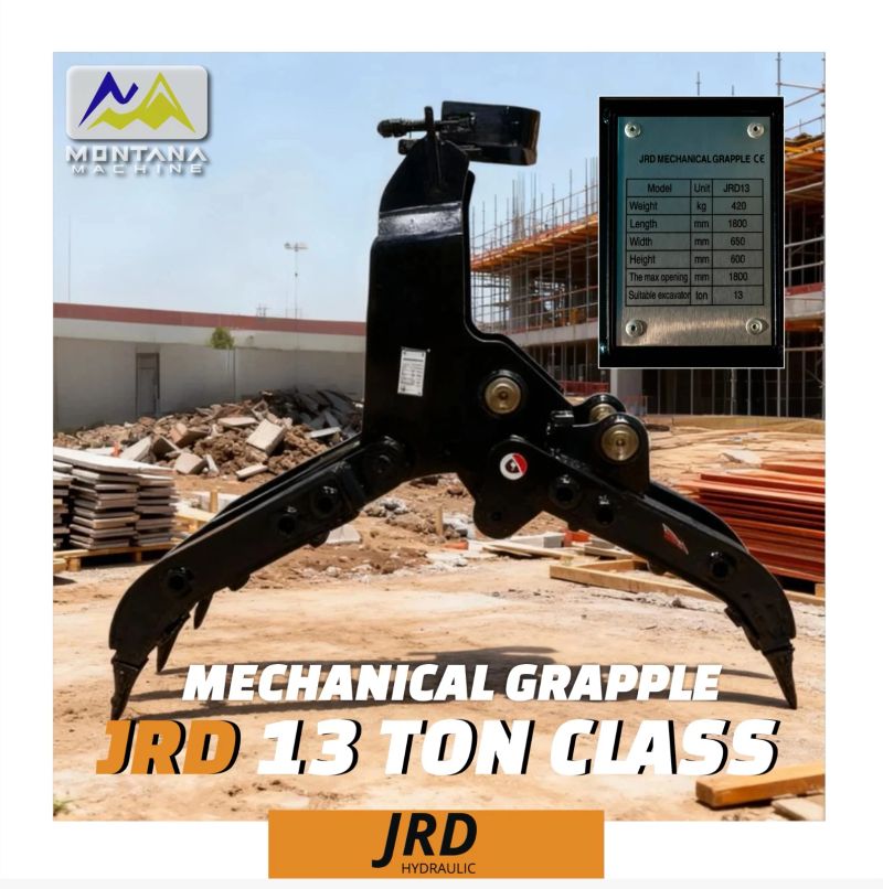 Mechanical Grapple JRD 13 Ton