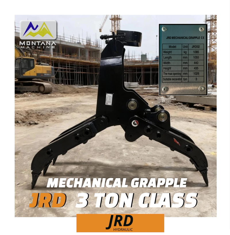 Mechanical Grapple JRD 3 Ton
