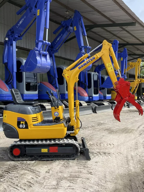 Excavator Komatsu PC03-2F 19339 Built-Up TH. 2025