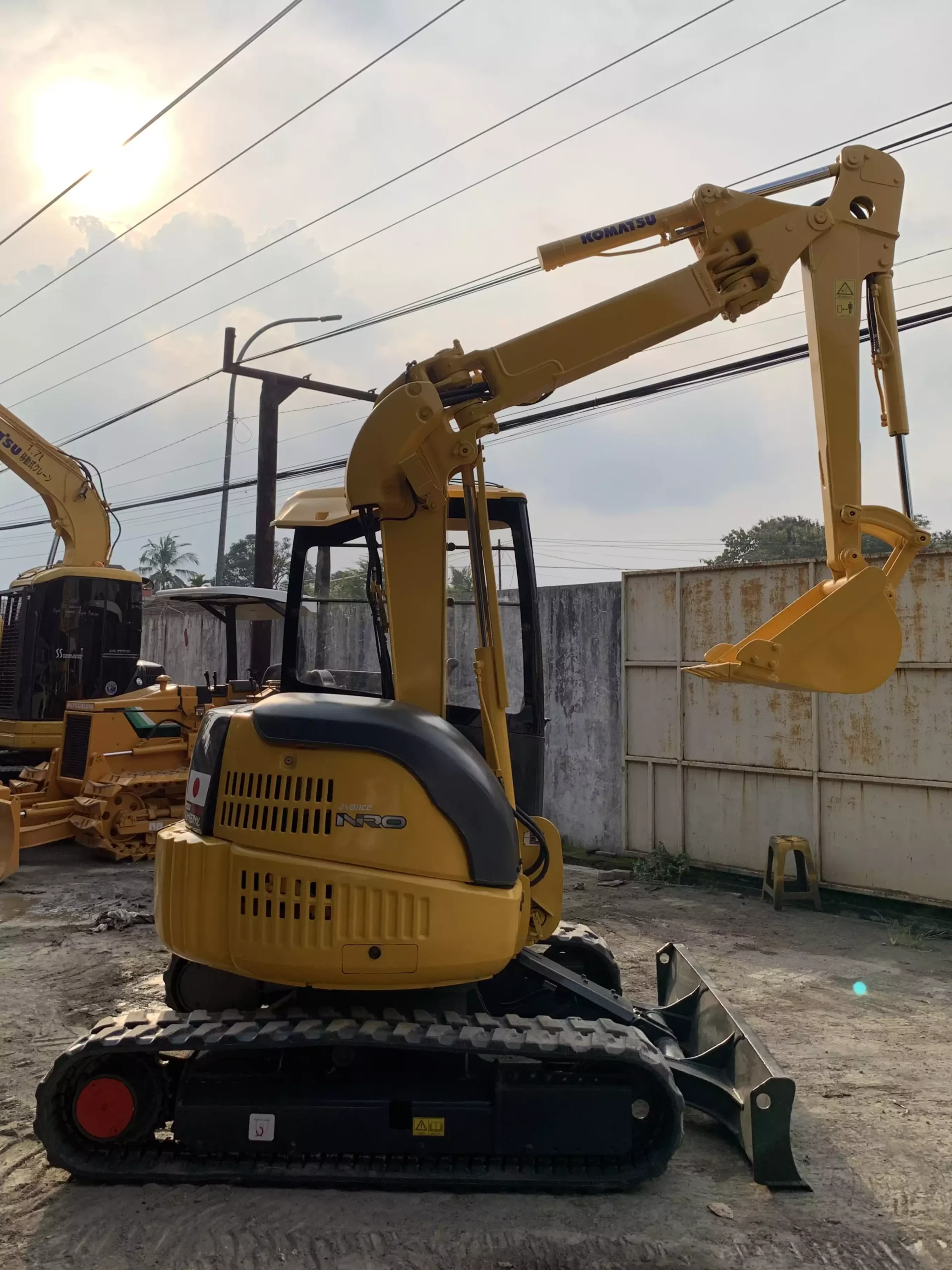 Excavator Komatsu PC38UU-3 8158 Built-Up TH. 2025