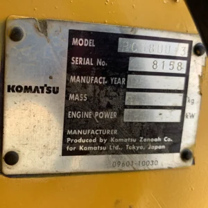 Komatsu PC38UU-3 8158 Import Ex.Japan - Gambar 25