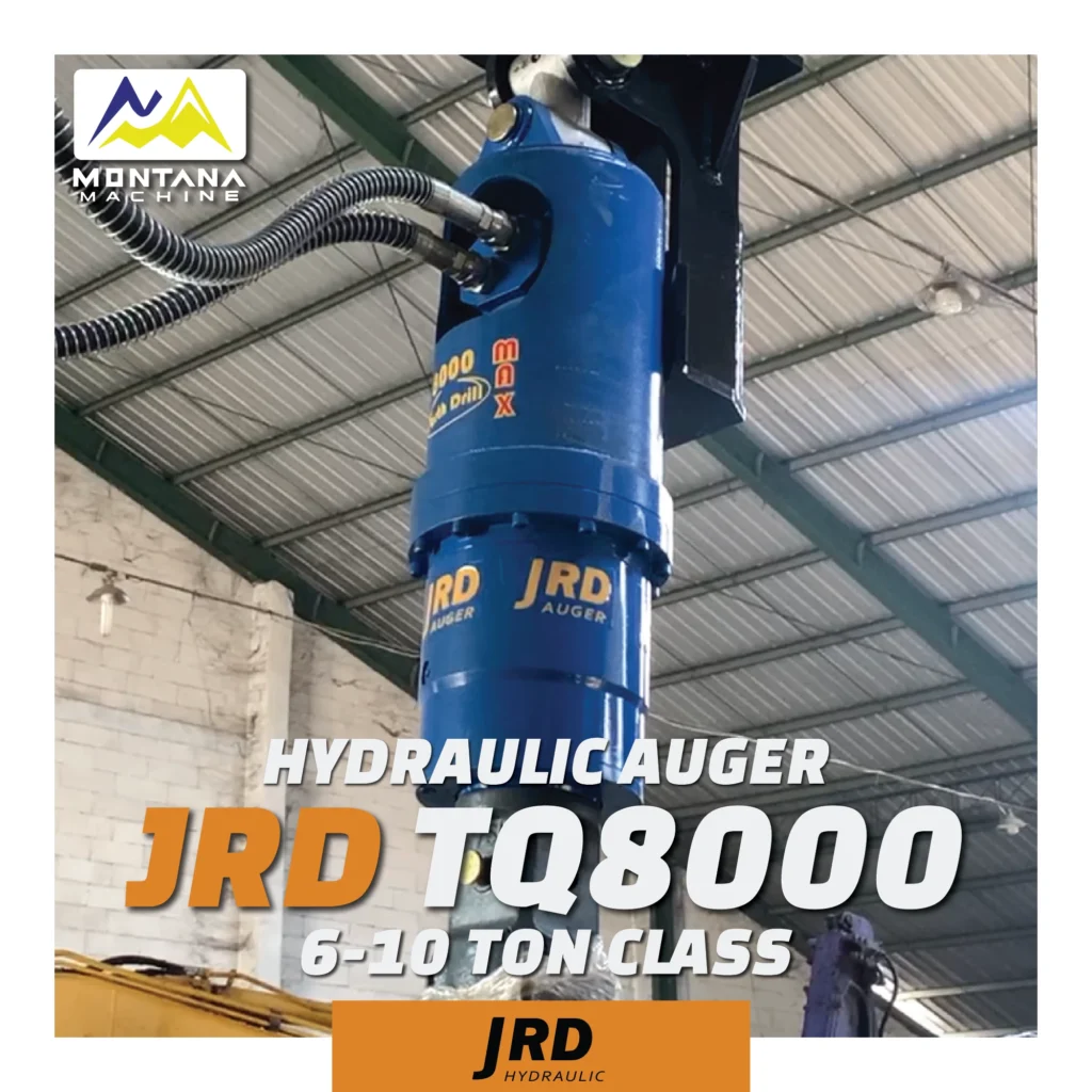 Hydraulic Auger JRD TQ8000