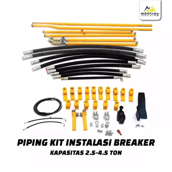 Piping Kit Instalasi Breaker Kapasitas 2.5-4.5 Ton